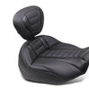 Mustang Solo Seat with Driver Backrest For 2023-2024 HD Deluxe Touring - 89401