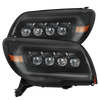 AlphaRex NOVA-Series Alpha Black LED Projector Headlights For 2006-2009 Toyota 4Runner