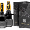 Morimoto H4 2Stroke 4.0 Pure White 5500K/2600LM LED Light Bulbs