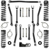 Rock Krawler 3.5-Inch Adventure-X Front & Rear Mid-Arm Lift Kit For 2007-2018 Jeep Wrangler JKU