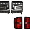 Morimoto XB Black LED Headlight & Tail Light Kit For 16-18 Chevy Silverado 1500