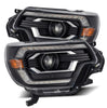 AlphaRex LUXX-Series Black LED Projector Headlights For 2012-2015 Toyota Tacoma