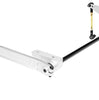 RockJock Heavy Duty Antirock Front Sway Bar Kit For 2007-2018 Jeep Wrangler JK