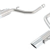 Borla ATAK Axle-Back Exhaust w/5" Chrome Tips For 12-14 Jeep Grand Cherokee SRT8