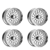 Fittipaldi (4) 24X10 8X170 Mirror Coat Wheels For 1999-2026 Ford F-250 F-350