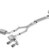Borla ATAK Cat-Back Exhaust w/ 4" Carbon Fiber Tips For 17-24 Chevy Camaro ZL1