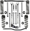 Rock Krawler 2.5" X-Factor Pro Mid-Arm Front & Rear Lift Kit For 2021+ Jeep Wrangler JLU (4XE)
