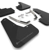 Rally Armor Black UR Mud Flaps w/ Metallic Grey Logo For 2024-2026 Subaru Crosstrek