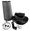 No Limit Fabrication 6.4 Cold Air Intake 08-10 Ford Super Duty Power Stroke Black Dry Filter for Mod Turbo 5 Inch Inlet 64CAIBD5