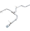 AWE Track Non-Res Catback Exhaust w/ Chrome Tips For 19-21 Volkswagen Jetta GLI
