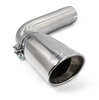 PPE 4" Steel Exhaust Pipe w/ 5" Polished Tip For 20-23 GM 2500/3500 6.6L Duramax