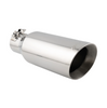PPE 2.5-Inch To 4-Inch Polished 304 Stainless Steel Exhaust Tip