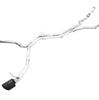 AWE Track Edition Non-Resonated Cat-Back Exhaust w/ Blk Tips For 18-19 Audi RS5