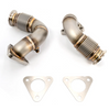 PPE Upgraded 304 Stainless Steel Up Pipes For 2011-2014 Ford 6.7L Powerstroke
