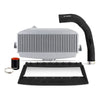 Mishimoto Silver Top-Mount Intercooler Kit w/ Black Charge Pipe For 2022-2024 Subaru WRX