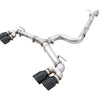 AWE Track Edition Cat-Back Exhaust w/ Black Tips For 2018-2019 Volkswagen Golf R
