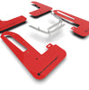 Rally Armor Red Mud Flaps w/ Black Logo For 2023-2025 Honda Civic Type R