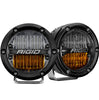 Rigid 360-Series SAE PRO Selective Yellow/White Fog Light Kit (Pair) Universal