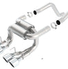 Borla Axle-Back Exhaust w/ 4.25" Polished Tips For 06-13 Chevy Corvette Z06/ZR1