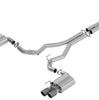 Borla ATAK Cat-Back Exhaust w/ 4" Carbon Fiber Tips For 18-23 Ford Mustang GT