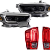 Morimoto XB Evo White DRL Headlight & Tail Light Kit For 2016-2023 Toyota Tacoma