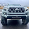 Rock Slide Engineering Black Steel Front Bumper For 2015-2022 Toyota Tacoma