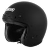 Simpson Motorcycle Chopper Helmet - Flat Black - XS