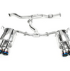Invidia Q300 Cat-back Exhaust Kit w/ Quad Titanium Tips For 2022-2024 Subaru WRX