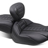 Mustang Solo Seat with Driver Backrest For 2023-2024 HD Deluxe Touring - 89401GM