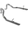 Flowmaster 2.5" Pre-Bent Steel Tailpipes For 1986-1993 Ford Mustang LX/GT 5.0L