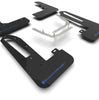 Rally Armor Black Mud Flaps w/ Light Blue Logo For 2023-2025 Honda Civic Type R