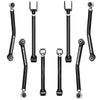 Rock Krawler Front & Rear Adjustable Control Arm Kit For 2018+ Jeep Wrangler JL/JLU
