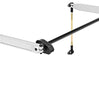 RockJock Heavy Duty Antirock Rear Sway Bar Kit For 2018-2026 Jeep Wrangler JL
