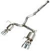 AWE Touring Edition Cat-Back Exhaust w/ Chrome Tips For 2015-2021 Subaru WRX 2.0L