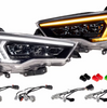 Morimoto XB Evo LED Headlights w/ White & Amber DRL For 2014-2024 Toyota 4Runner
