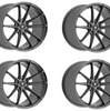 Fittipaldi (4) FS362G 20X8.5 5X115 +15 HB 71.5 Gloss Graphite Aluminum Wheels