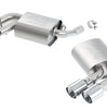 Borla Axle-Back Exhaust System w/ 4" Polished Tips For 16-24 Chevy Camaro 3.6L