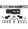 Zone Offroad Dual Steering Stabilizer Kit w/ Shocks For 07-18 Jeep Wrangler JK