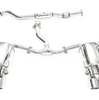Invidia Q300 Steel Cat-back Exhaust Kit w/ 4" Quad Tips For 2022-2024 Subaru WRX