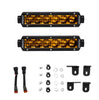 Rigid 6" SR-Series Selective Yellow SAE Fog Light Kit For 2022-2026 Toyota Tundra/Tacoma/4Runner/Sequoia