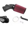 Rudy's Textured Black 4" Cold Air Intake Kit w/ S&B Oiled Filter & Wrap For 2011-2016 Ford 6.7L Powerstroke