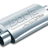 Borla ProXS 2" Offset Inlet/Center Outlet Reversible Oval Muffler - Universal