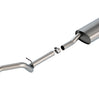 Borla Touring 2.5" Cat-Back Exhaust System For 2018-2025 Jeep Wrangler JLU 3.6L