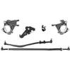 RockJock - High Steer Knuckle Kit (Stabilizer Shock,Trac Bar)- For JK Wrangler