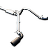 PPE Raw Dual Exit Cat-Back Exhaust Kit w/ Black Tips For 2014-2019 GM 1500 5.3L