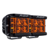 Rigid D-SS Spot 5544LM LED Light Pods w/ Amber PRO Lens (Pair) - Universal
