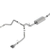 Borla Touring Cat-Back Exhaust w/Carbon Fiber Tips For 19-23 GMC/Chevy 1500 6.2L