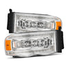 AlphaRex NOVA-Series Chrome LED Projector Headlights For 2002-2005 Dodge Ram 1500 2500 3500