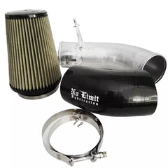 No Limit Fabrication 6.7 Cold Air Intake 11-16 Ford Super Duty Power Stroke Raw PG7 Filter for Mod Turbo 67CAIRPM