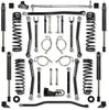 Rock Krawler 4.5" X-Factor Mid-Arm Front & Rear Lift Kit w/ Shocks For 2007-2018 Jeep Wrangler JK